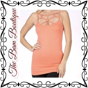 Plus Size Web-Front Camisole
